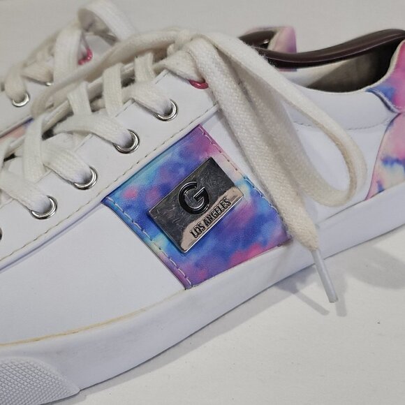 GUESS Women's White Sneakers Size 9M - Picture 4 of 6